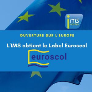 flyer de l'obtention du label euroscol