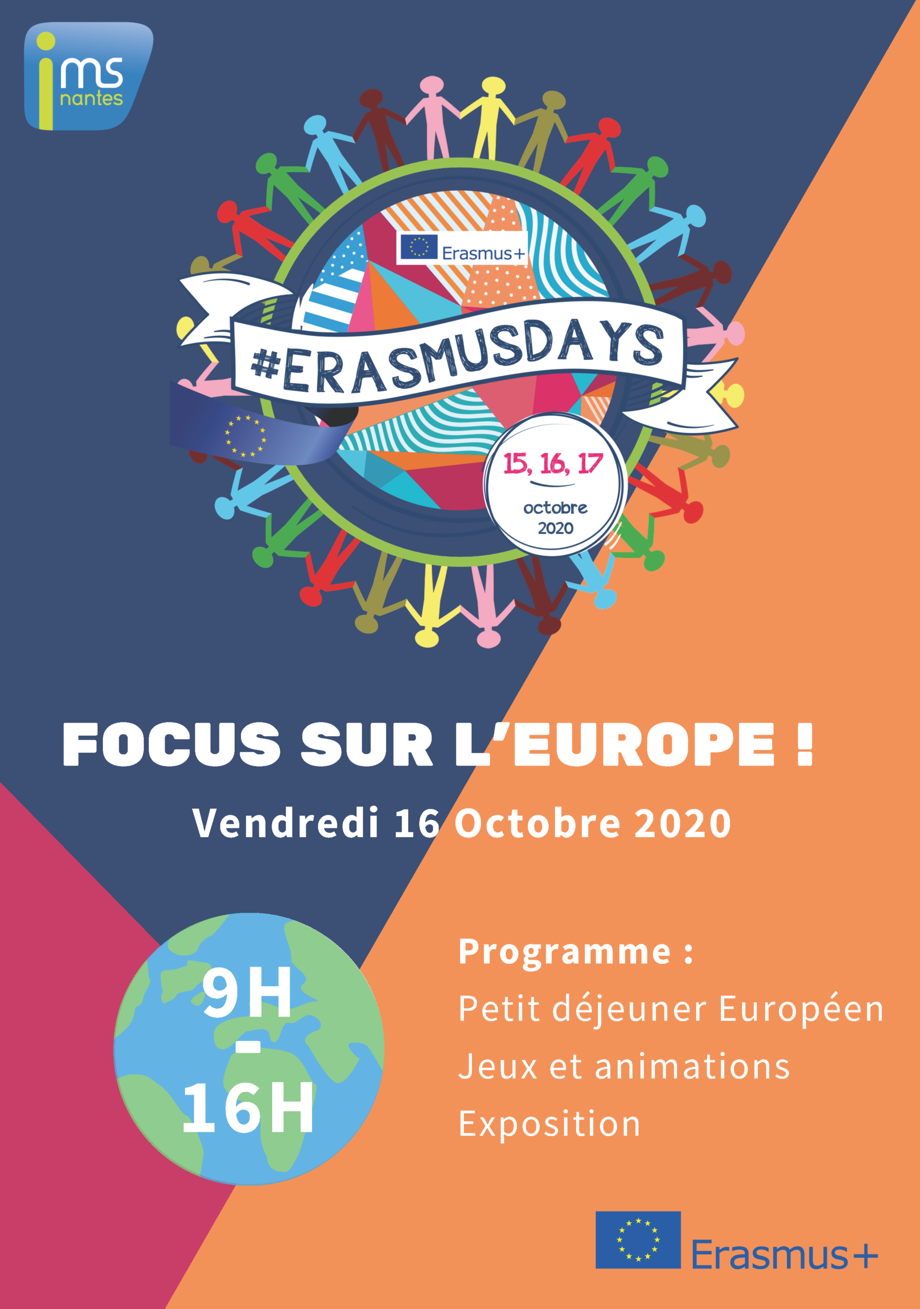 Erasmus Days 2023 Focus sur l'Europe lors des ERASMUS Days - IMS